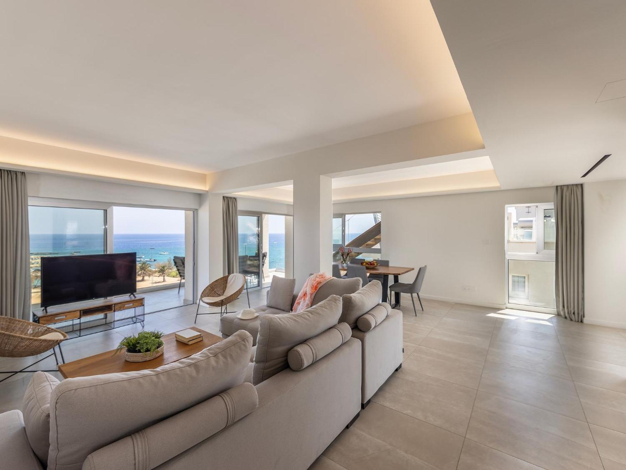 Emerald Bay Sea-front Penthouse Protaras