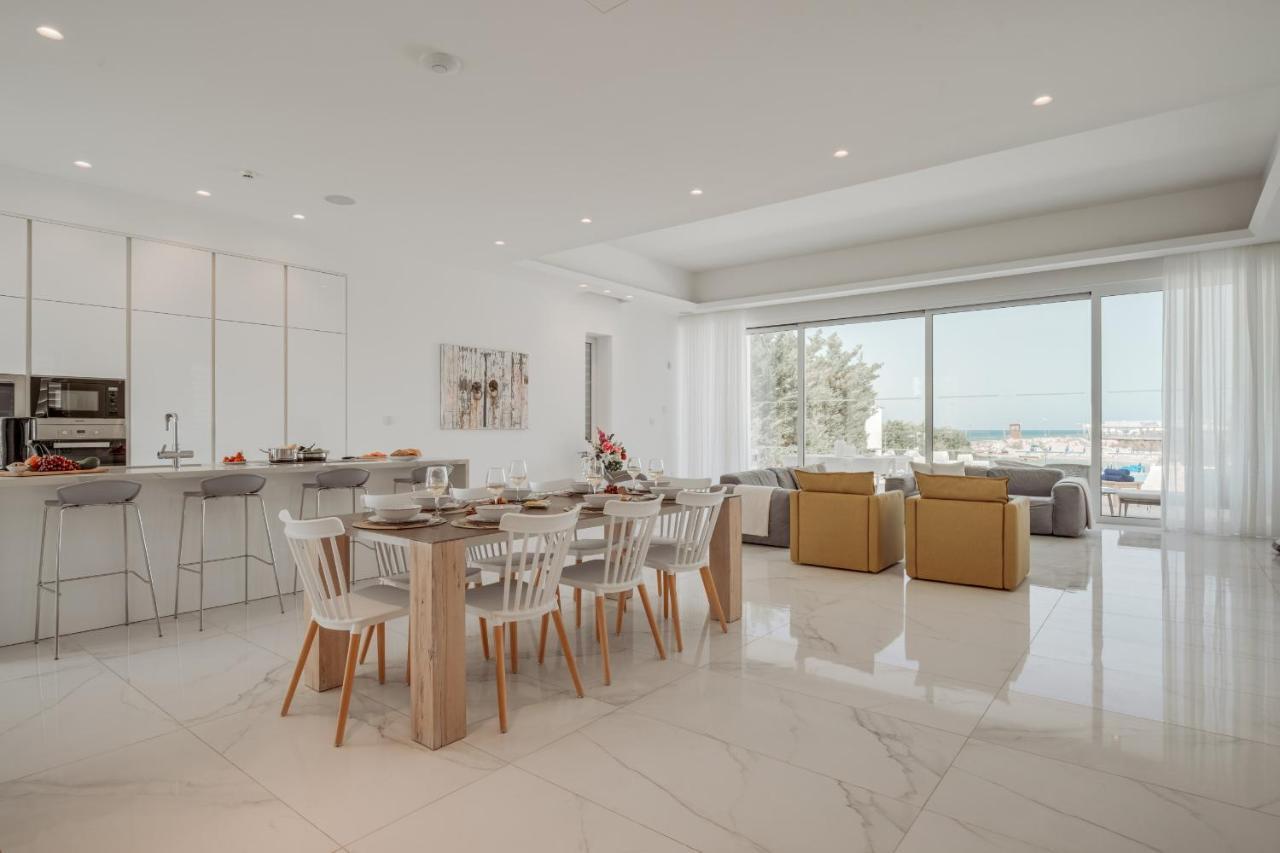 Beachfront Blue Waves Villa Protaras