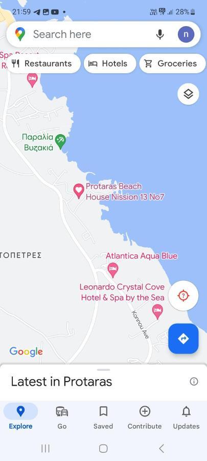 Holiday home Cyprus Green Bay Beach House Located Behind Thalassa