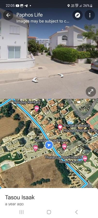Cyprus Green Bay Beach House Located Behind Thalassa Protaras