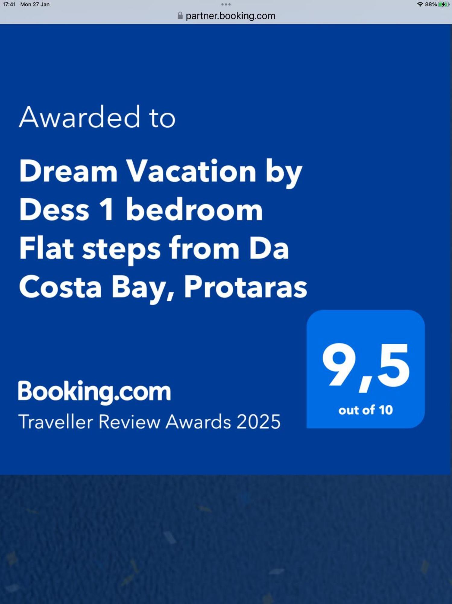 Apartment Dream Vacation By The Sea Protaras