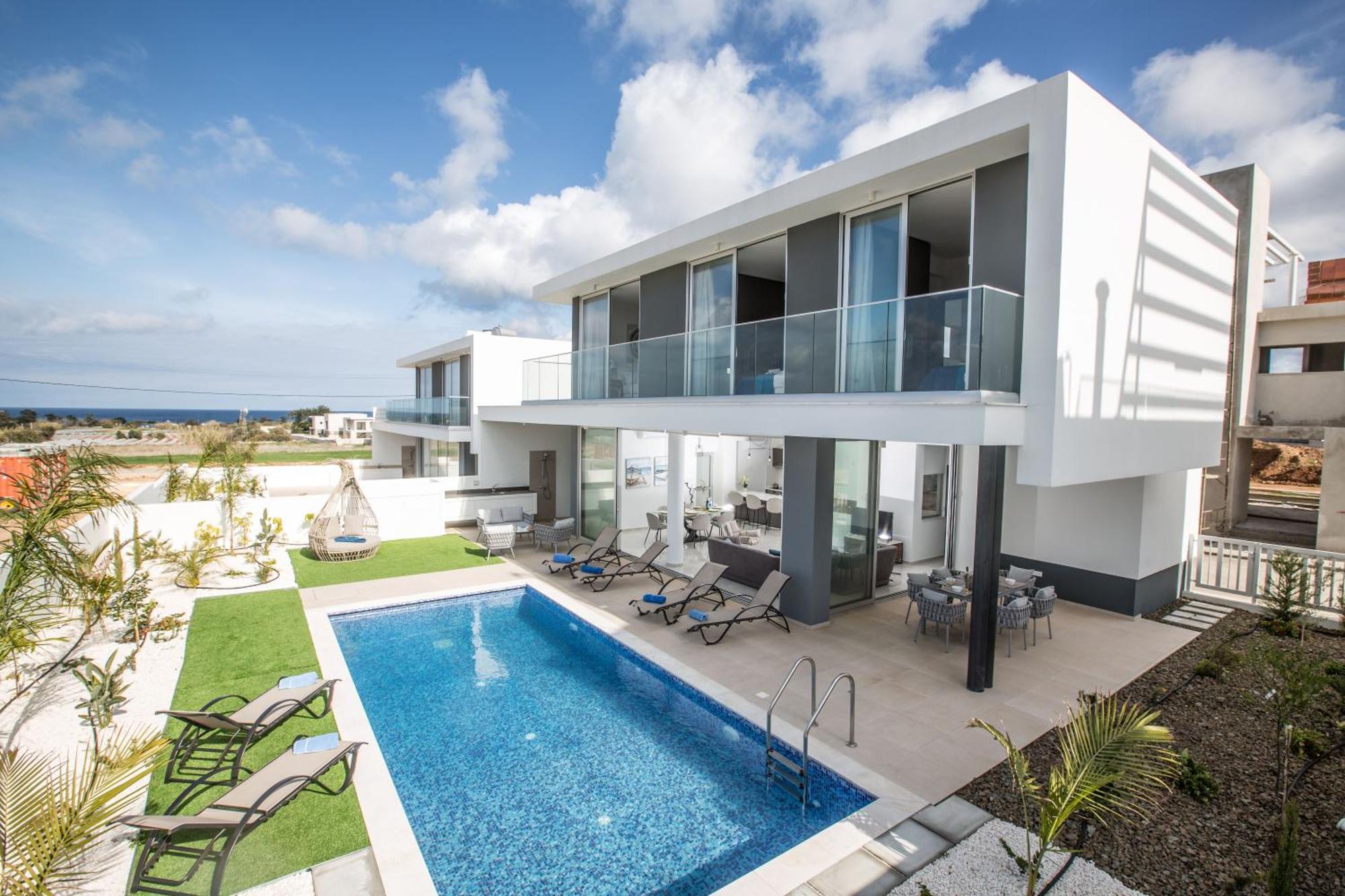 3 Schlafzimmer Ol26 Mit Pool In Holiday home Protaras